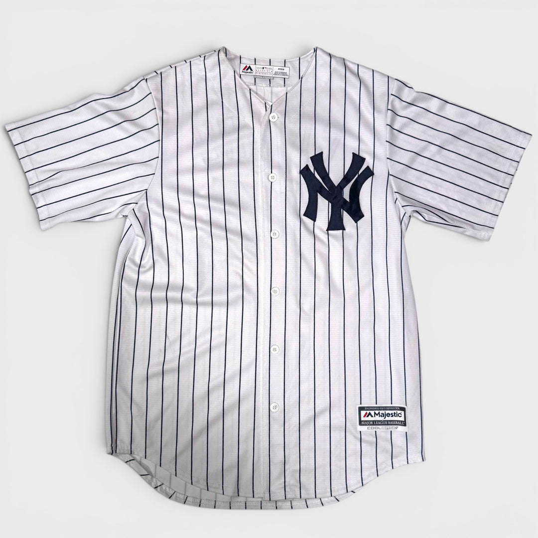 Majestic MLB NY Yankees Cool Base Castro #14 baseball jersey white/navy M - Shop-Tetuan
