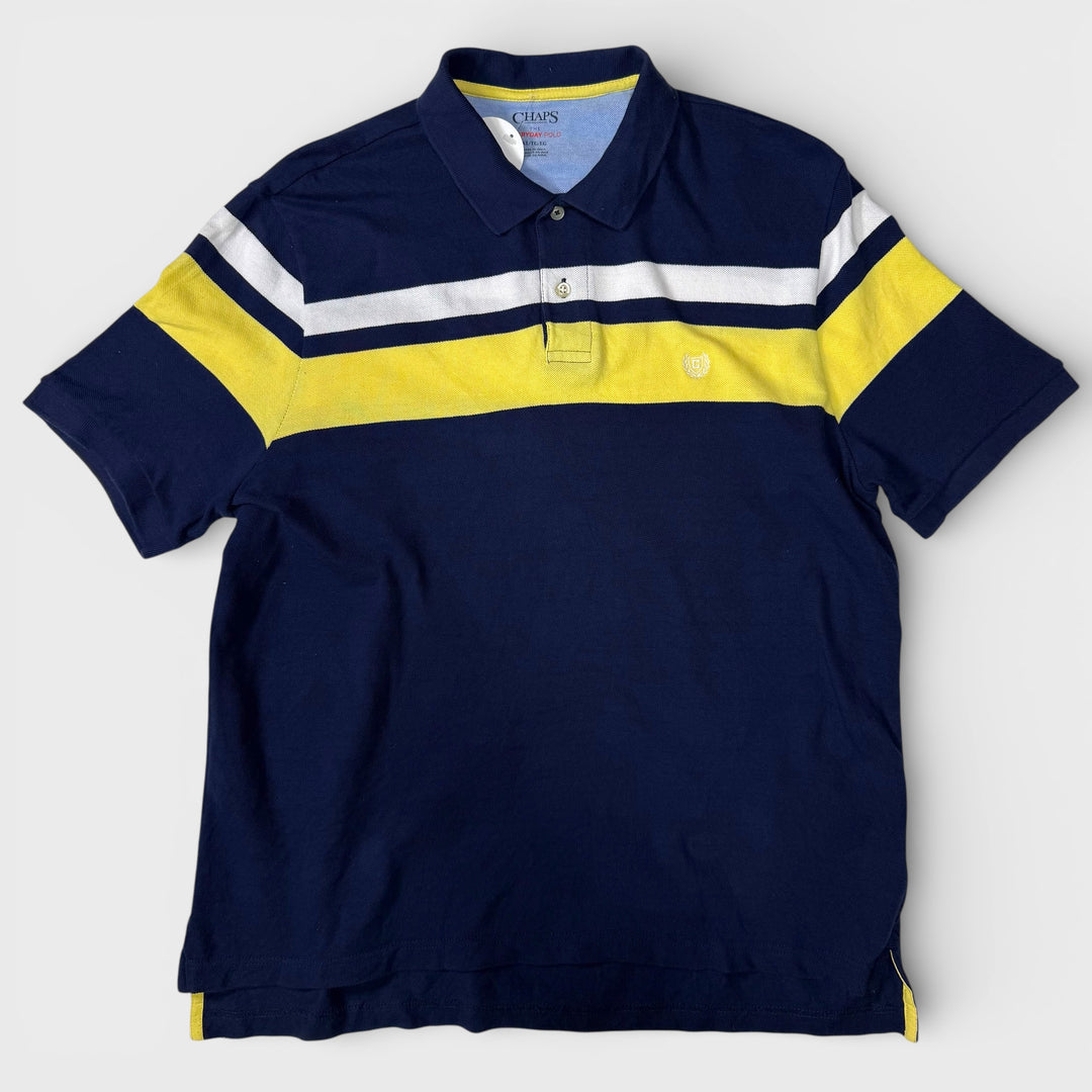 Chaps Everyday Polo navy/yellow XL - Shop-Tetuan