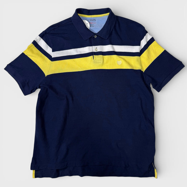 Chaps Everyday Polo navy/yellow XL - Shop-Tetuan