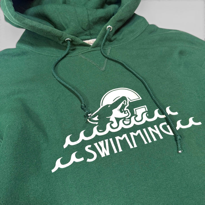 Russell Athletic Swimming Hoodie green M - Shop-Tetuan