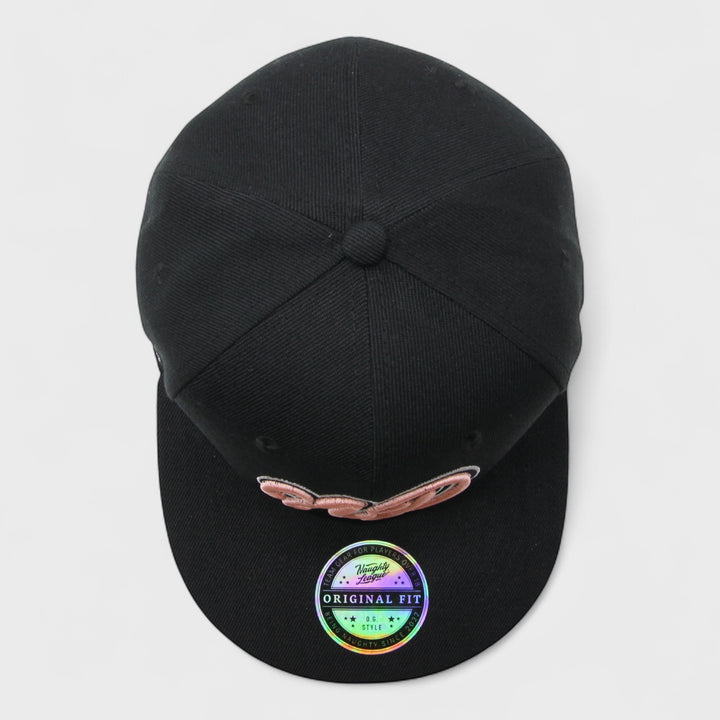 Naughty League New York Notorious Pigs fitted black/pink - Shop-Tetuan