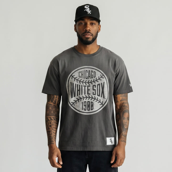 New Era Sport Classics Washed Tee black