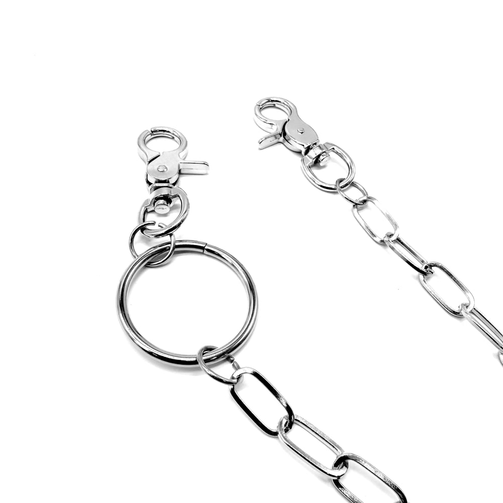 Metal Keychain With Narrow Links 4cm Ring - Shop-Tetuan