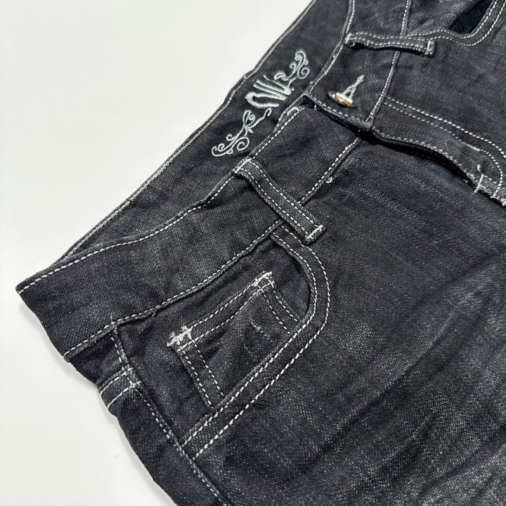 NV Womens Y2K Jeans Skinny black 7 - Shop-Tetuan