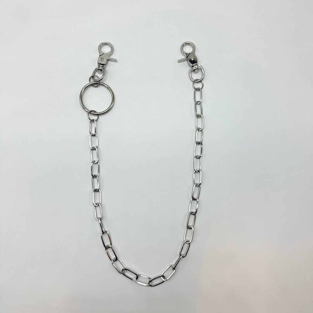 Metal Keychain With Narrow Links 4cm Ring - Shop-Tetuan