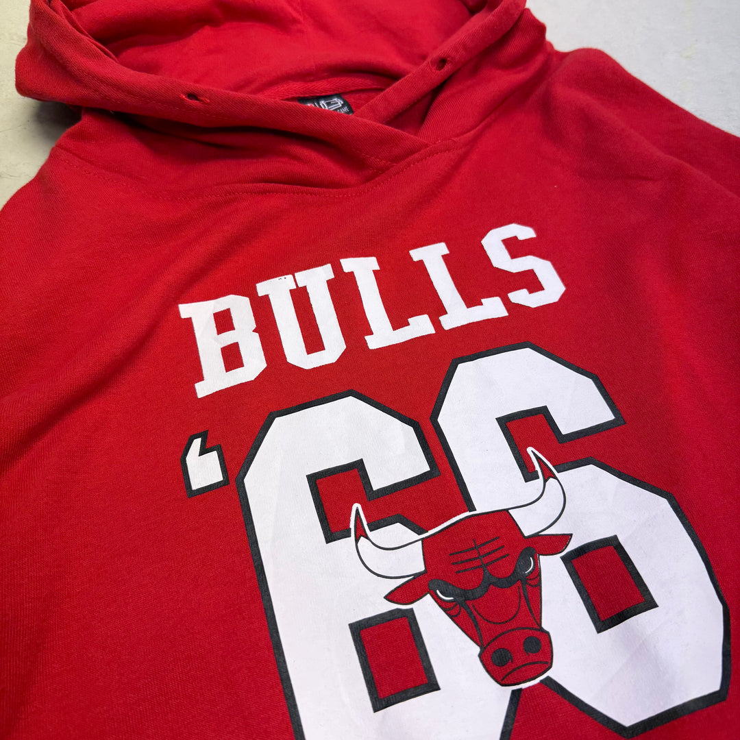Ultra Game Womens Vintage NBA Chicago Bulls Hoody red XL - Shop-Tetuan