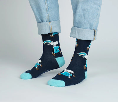 NordicBuddies Herra Hakkarainen socks blue - Shop-Tetuan