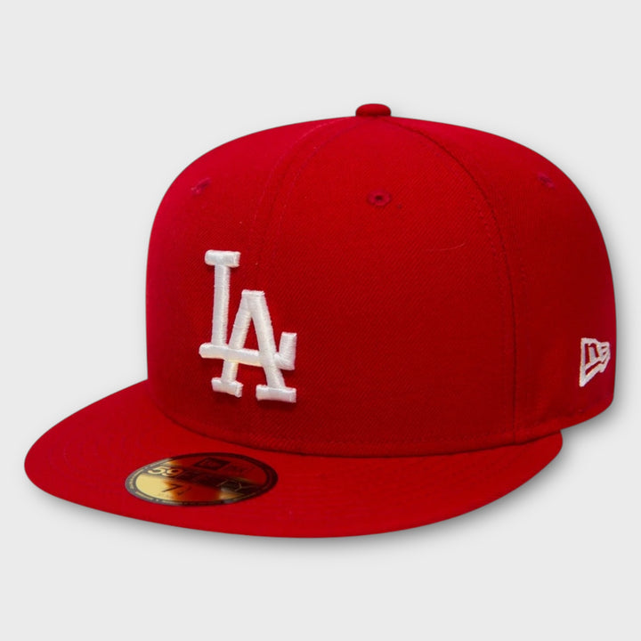 New Era Essential 59Fifty LA Dodgers red/white - Shop-Tetuan
