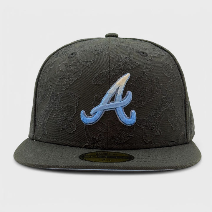 New Era OTC Pattern 59Fifty A Braves black - Shop-Tetuan