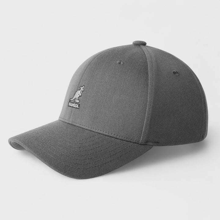 Kangol Wool Flexfit Baseball cap dk flannel
