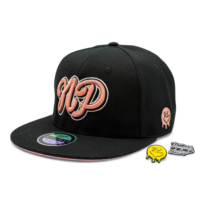 Naughty League New York Notorious Pigs snapback black/pink