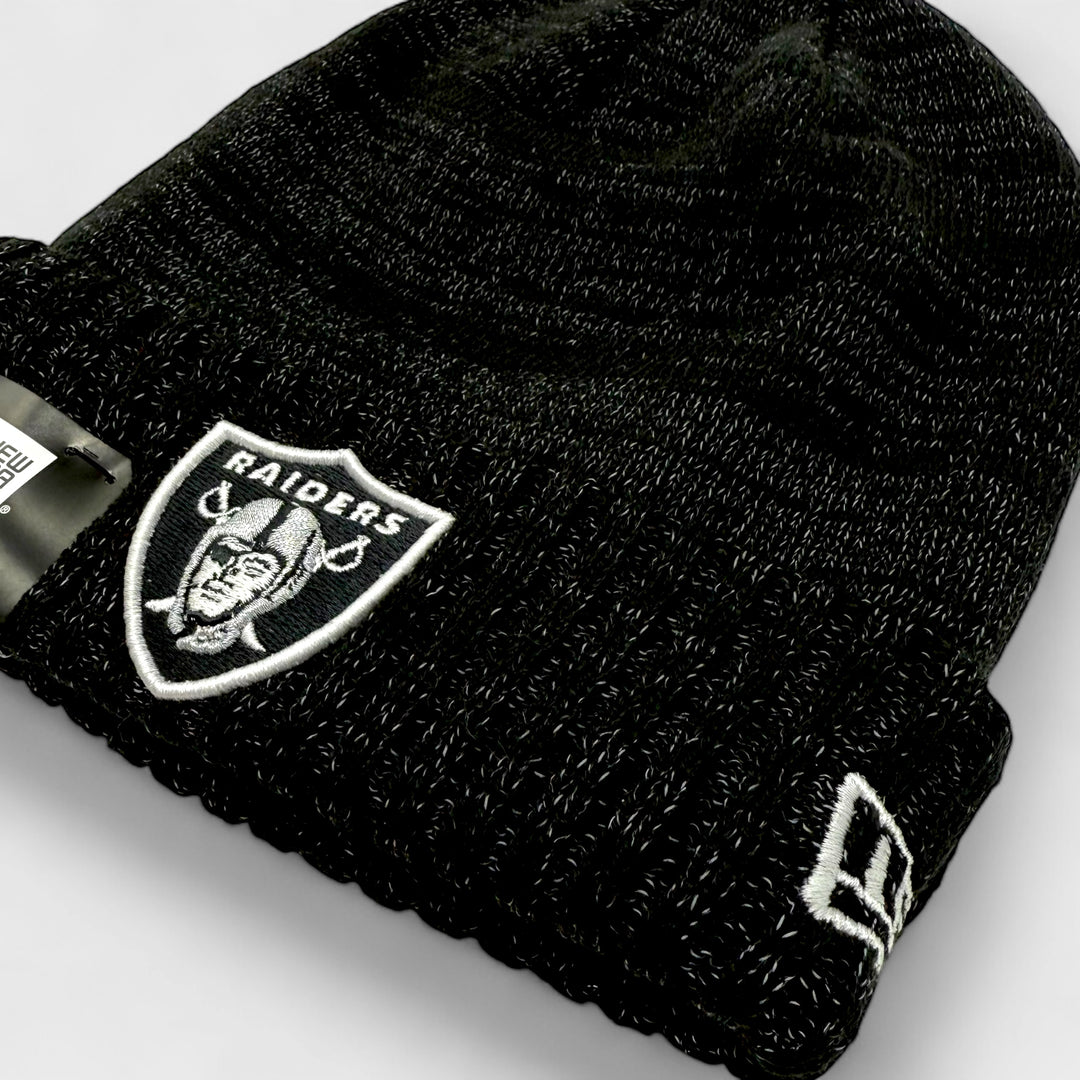 New Era Knit Reflective 257 beanie LV Raiders black