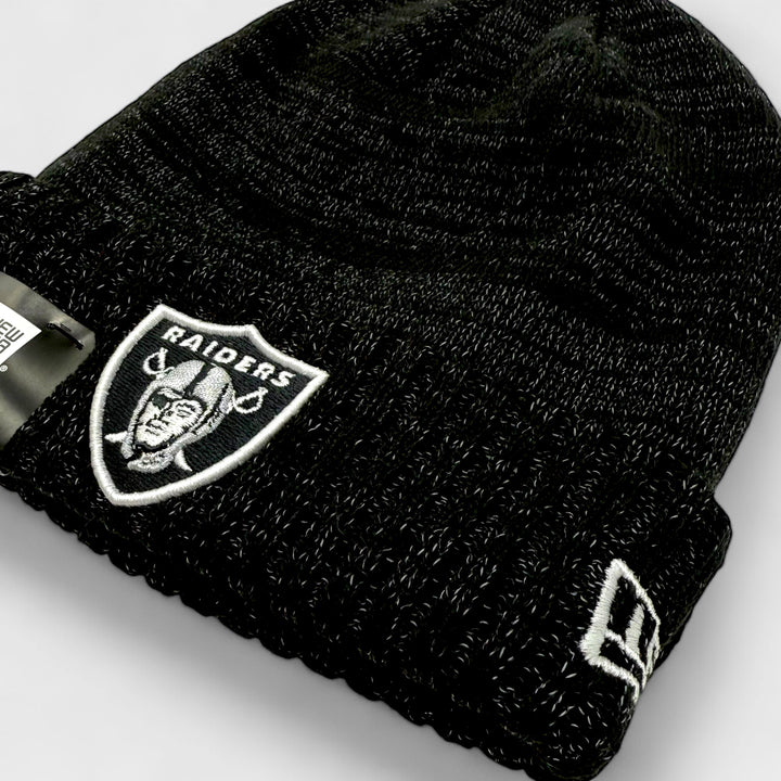 New Era Knit Reflective 257 beanie LV Raiders black