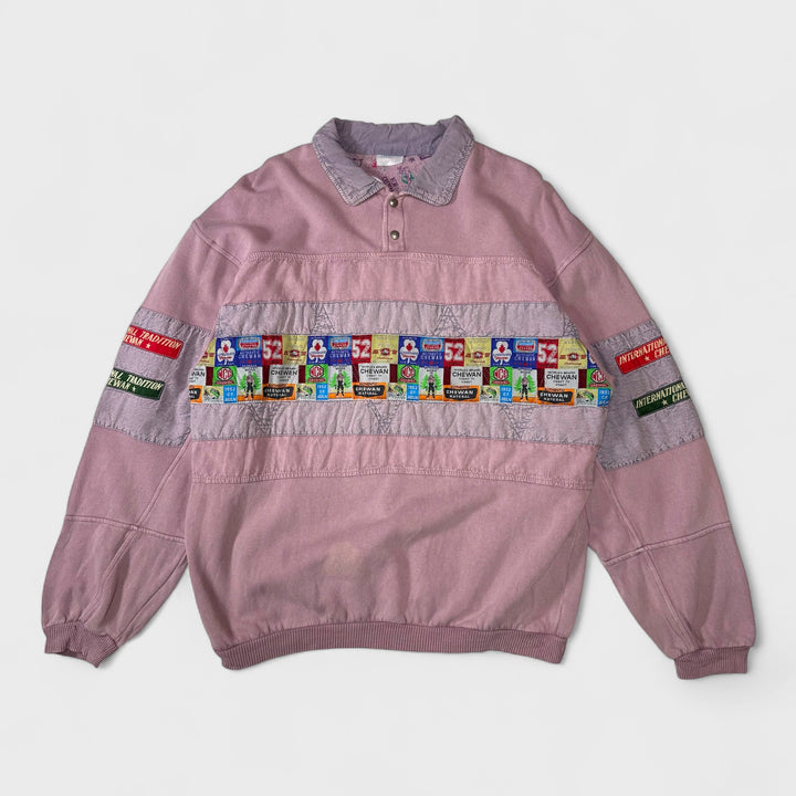 International Tradition Chewan 90s Vintage Sweatshirt pink XL