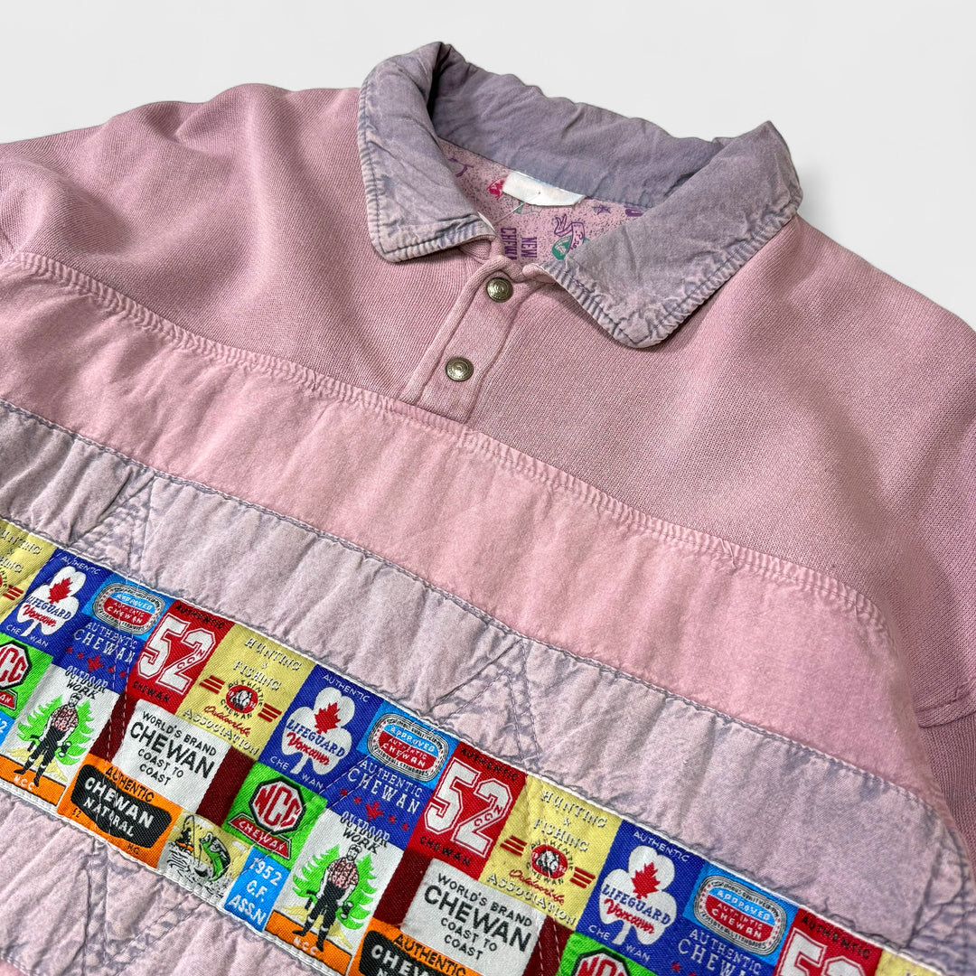 International Tradition Chewan 90s Vintage Sweatshirt pink XL