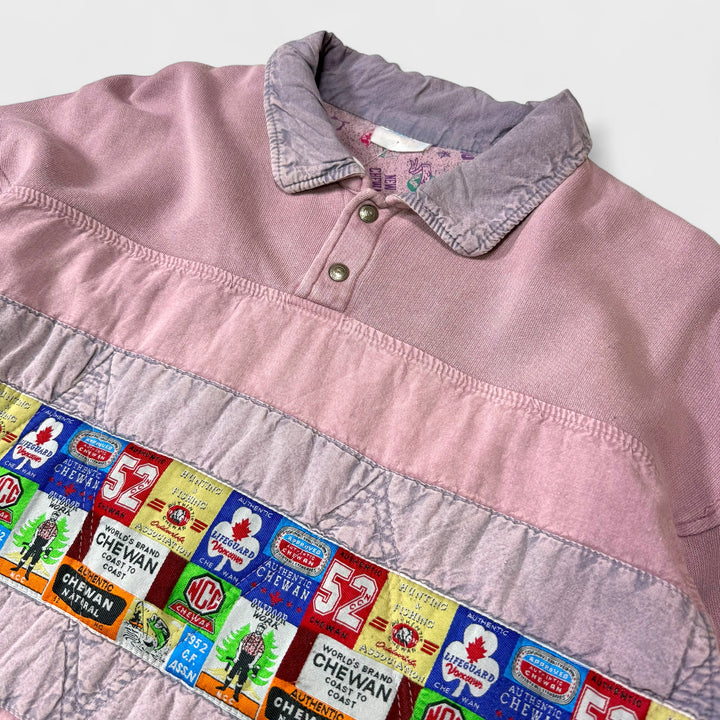 International Tradition Chewan 90s Vintage Sweatshirt pink XL