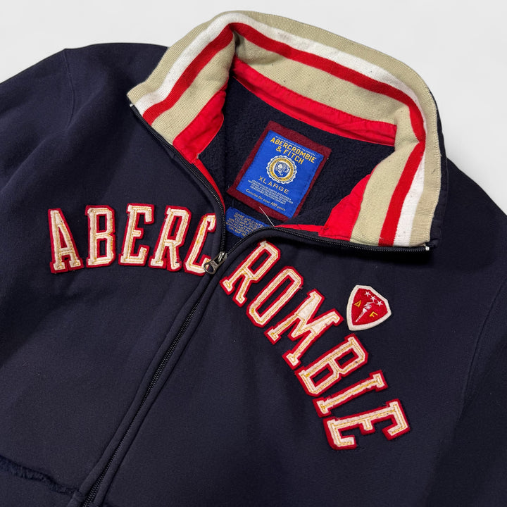 Abercrombie & Fitch Text Logo sweatshirt navy XL