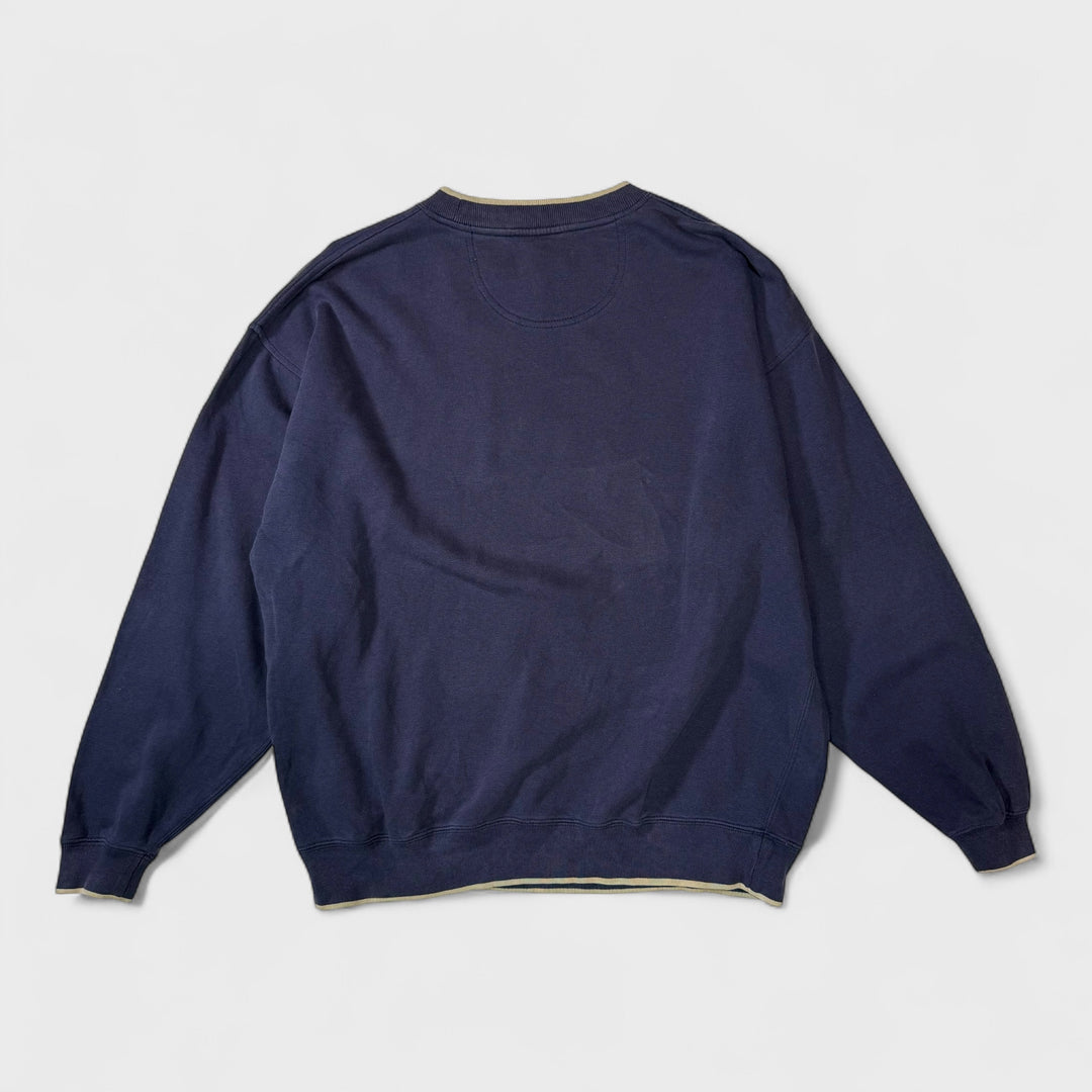 M & C Sports This Is What The Greatest Grandpa Looks Like Vintage crewneck navy XL