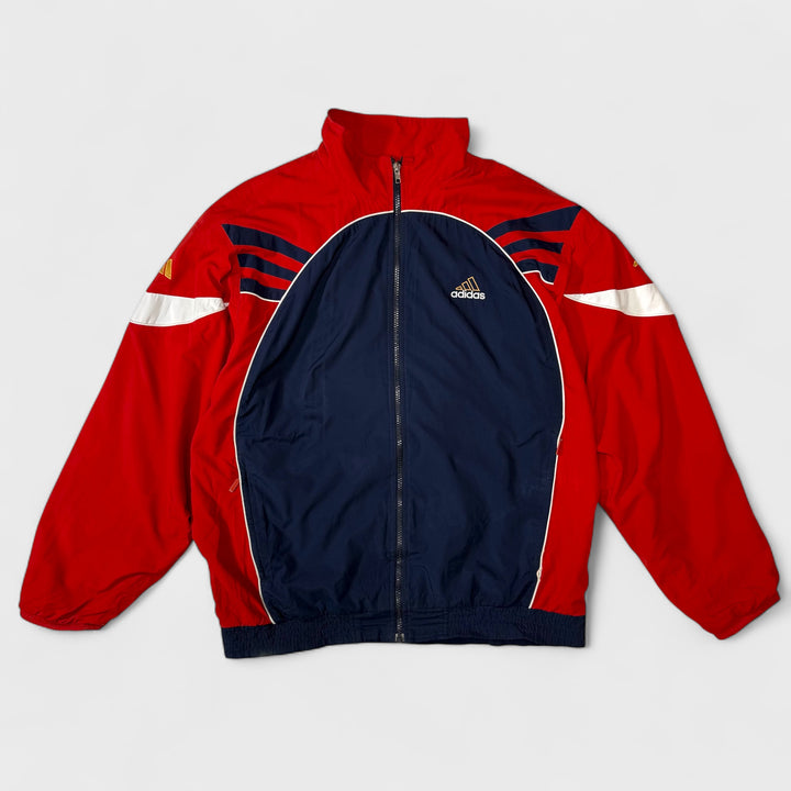 Adidas 90s Vintage Track Jacket red/navy L - Shop-Tetuan