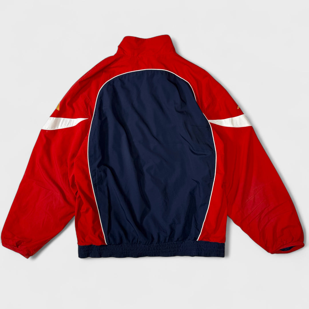 Adidas 90s Vintage Track Jacket red/navy L - Shop-Tetuan