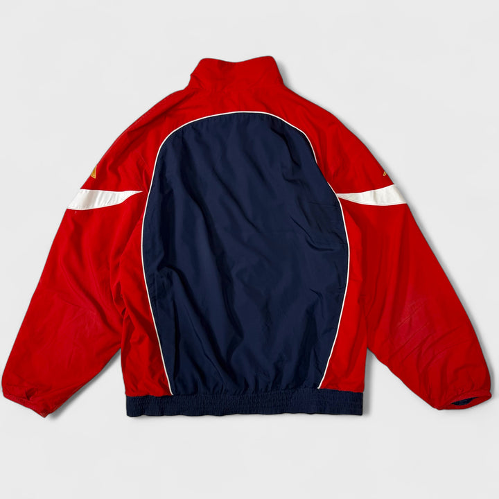 Adidas 90s Vintage Track Jacket red/navy L - Shop-Tetuan