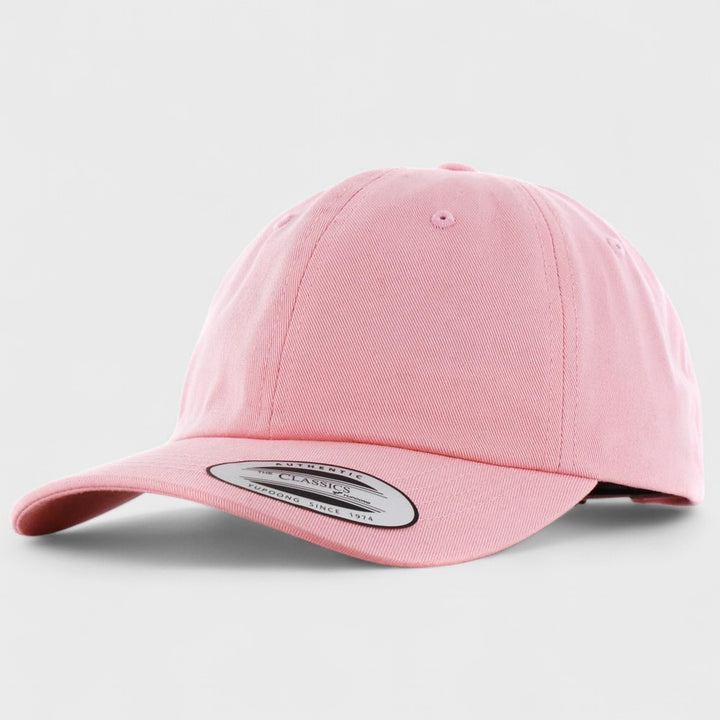 The Classics Yupoong low profile cotton twill cap pink - Shop-Tetuan