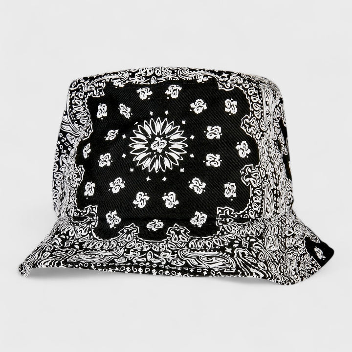 The Classics Yupoong Bandana Print Bucket Hat black - Shop-Tetuan