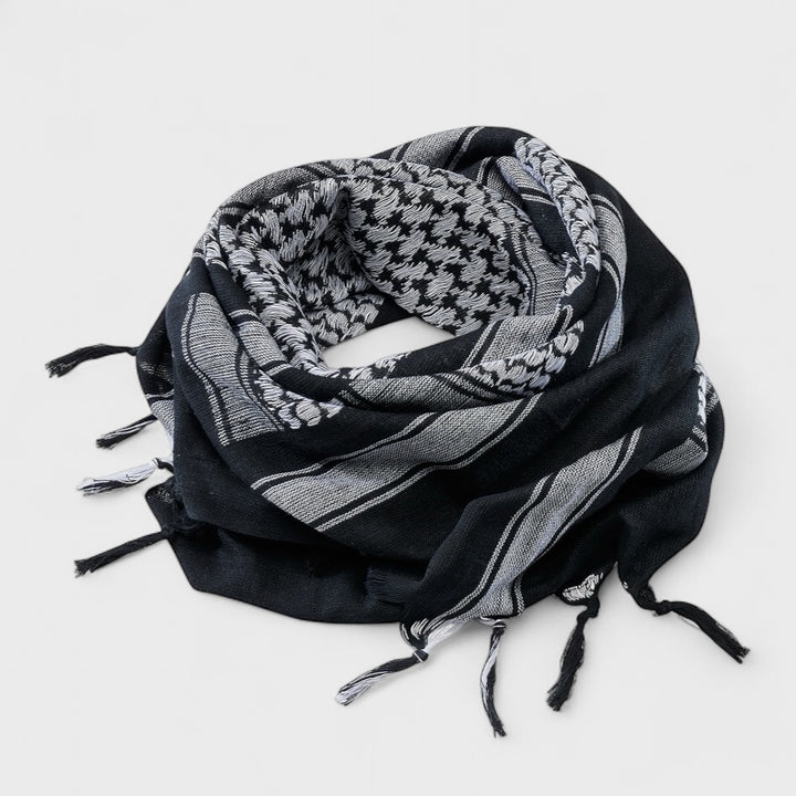 Brandit Shemag scarf black/white