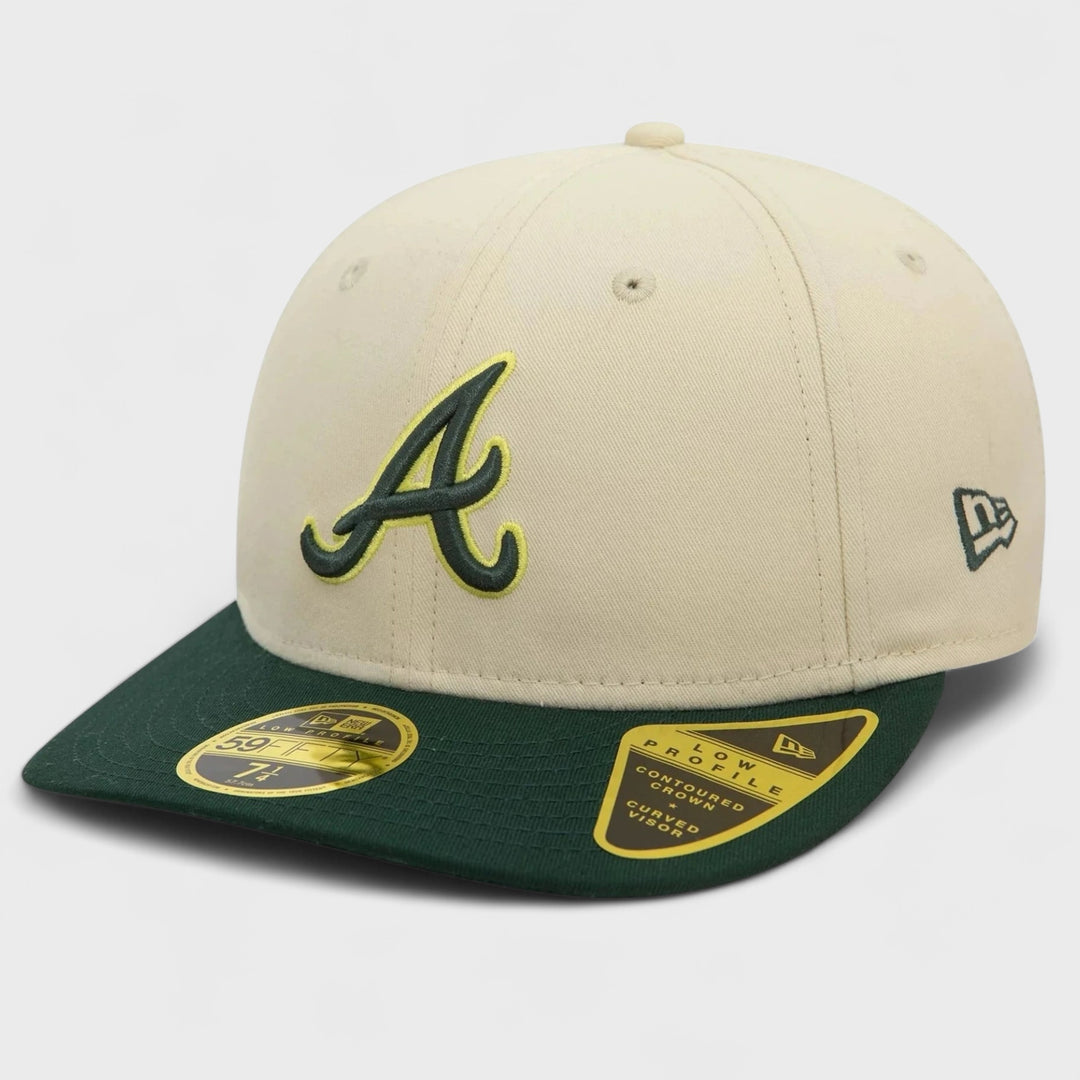 New Era Seasonal World Series 59Fifty Low Profile A Braves cream - Shop-Tetuan