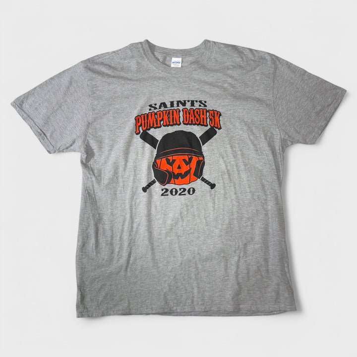 Saints Pumpkin Dash 5K tee grey 2XL - Shop-Tetuan