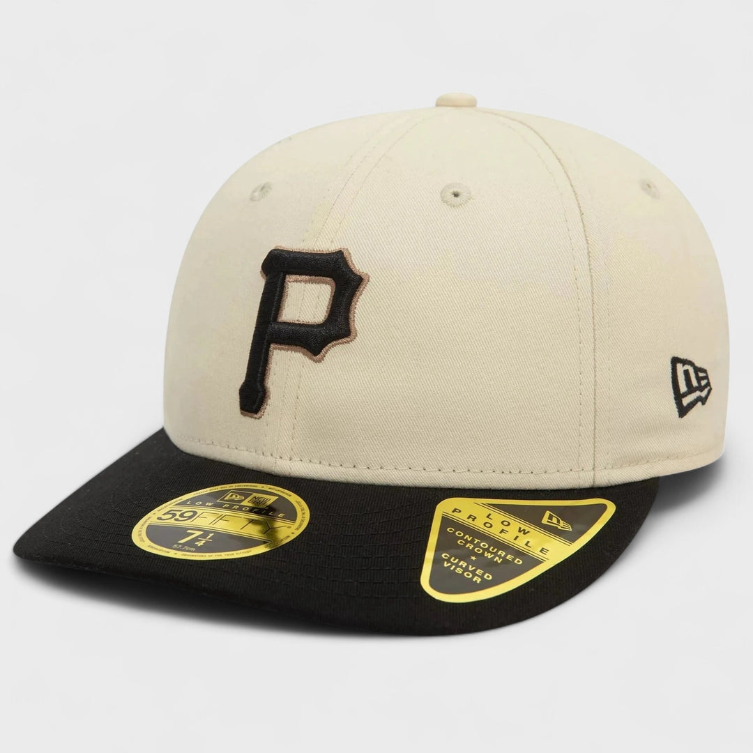 New Era Seasonal World Series 59Fifty Low Profile P Pirates cream - Shop-Tetuan