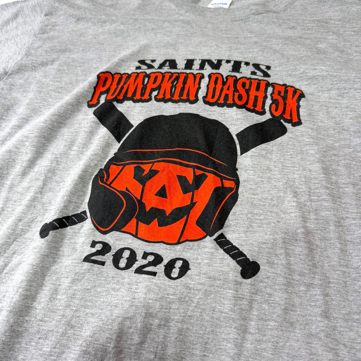 Saints Pumpkin Dash 5K tee grey 2XL - Shop-Tetuan