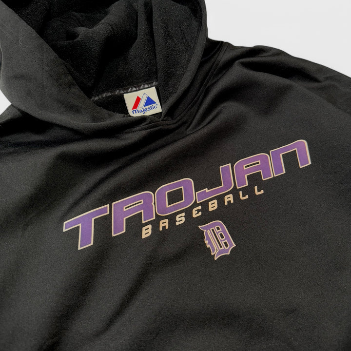 Majestic Detroit Trojan Baseball black 3XL - Shop-Tetuan