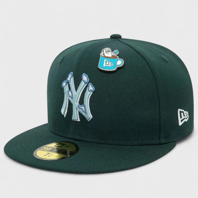 New Era MLB Pin Pack 59Fifty NY Yankees dark green - Shop-Tetuan