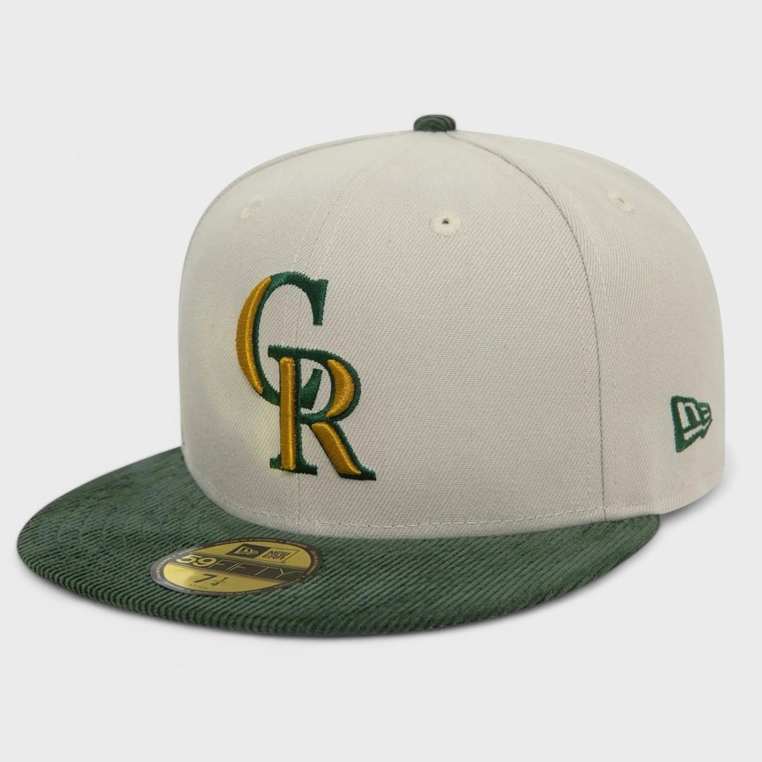 New Era Contrast Cord 59Fifty C Rockies cream/green - Shop-Tetuan