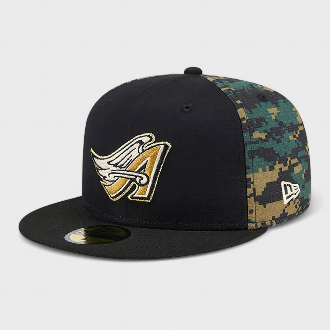 New Era Classic Digi Camo 59Fifty LA Angels black - Shop-Tetuan
