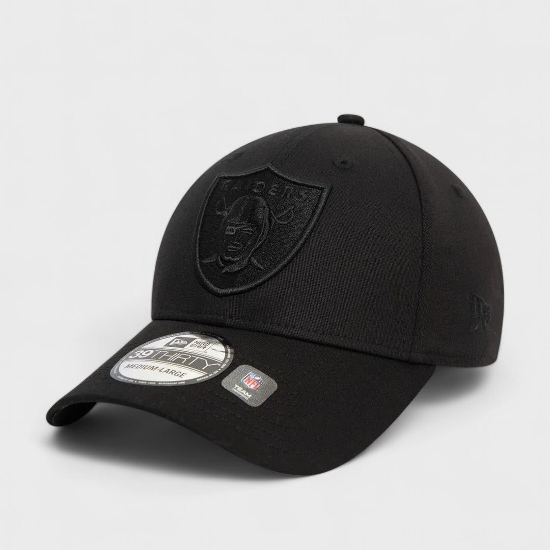 New Era Monochrome 39Thirty LV Raiders Stretch Fit Cap black - Shop-Tetuan
