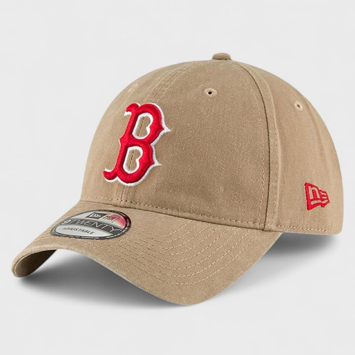 New Era MLB Core Classic 9Twenty B Red Sox khaki - Shop-Tetuan