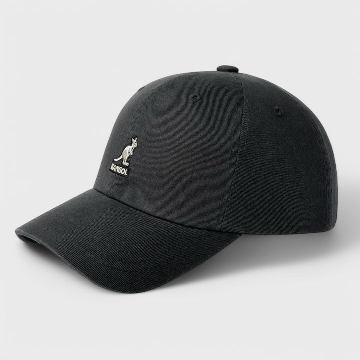 Kangol Washed Baseball cap black - Shop-Tetuan