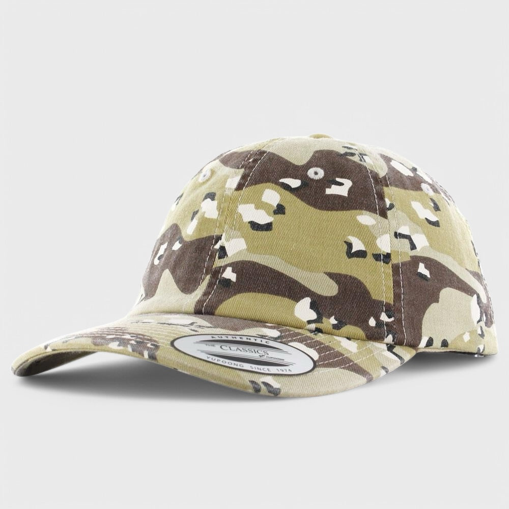 The Classics Yupoong low profile camo washed cap retro desert - Shop-Tetuan