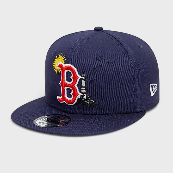 New Era MLB Summer Icon 9Fifty B Red Sox navy - Shop-Tetuan