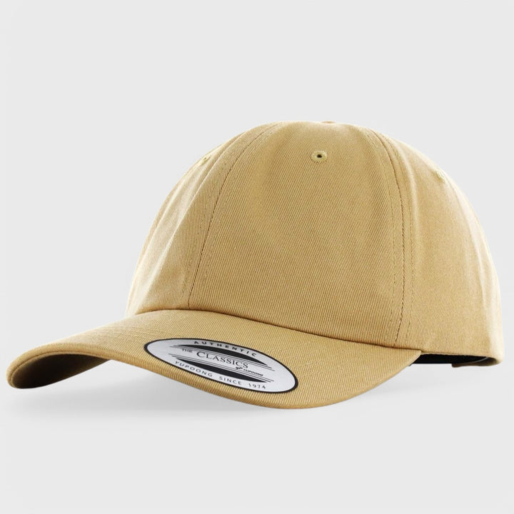 The Classics Yupoong low profile cotton twill cap curry - Shop-Tetuan
