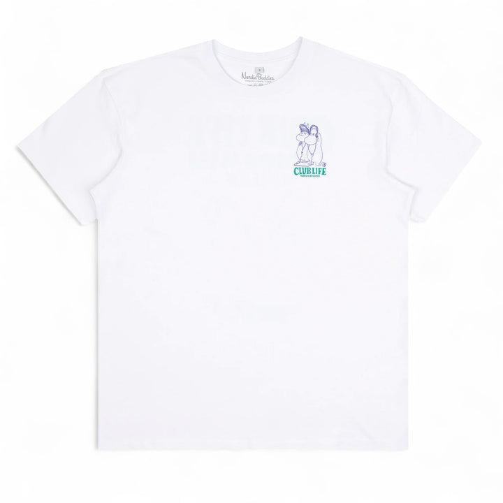Moomin Muumi Club Life tee white - Shop-Tetuan