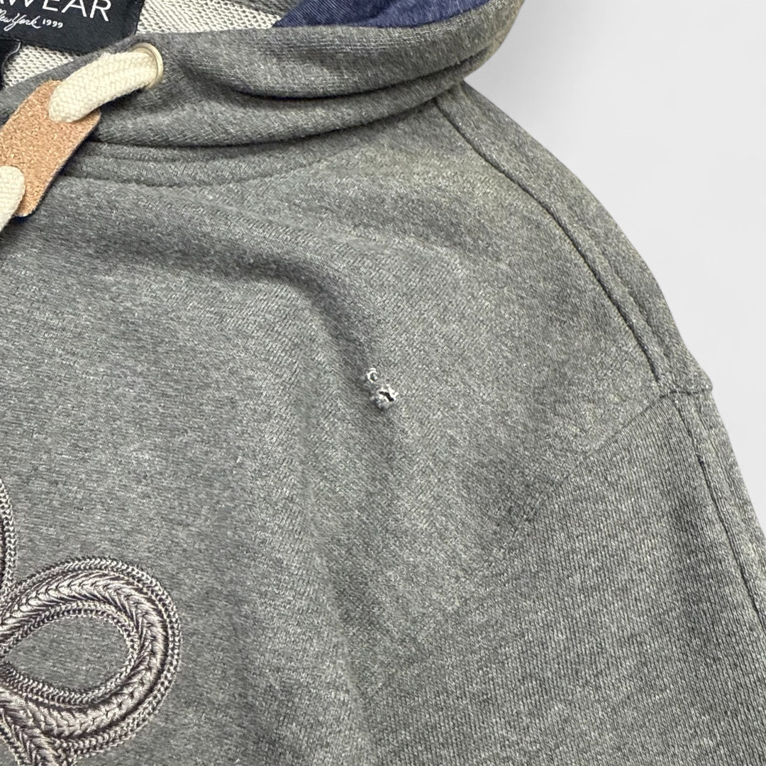 Rocawear hoodie grey/navy/khaki - Shop-Tetuan