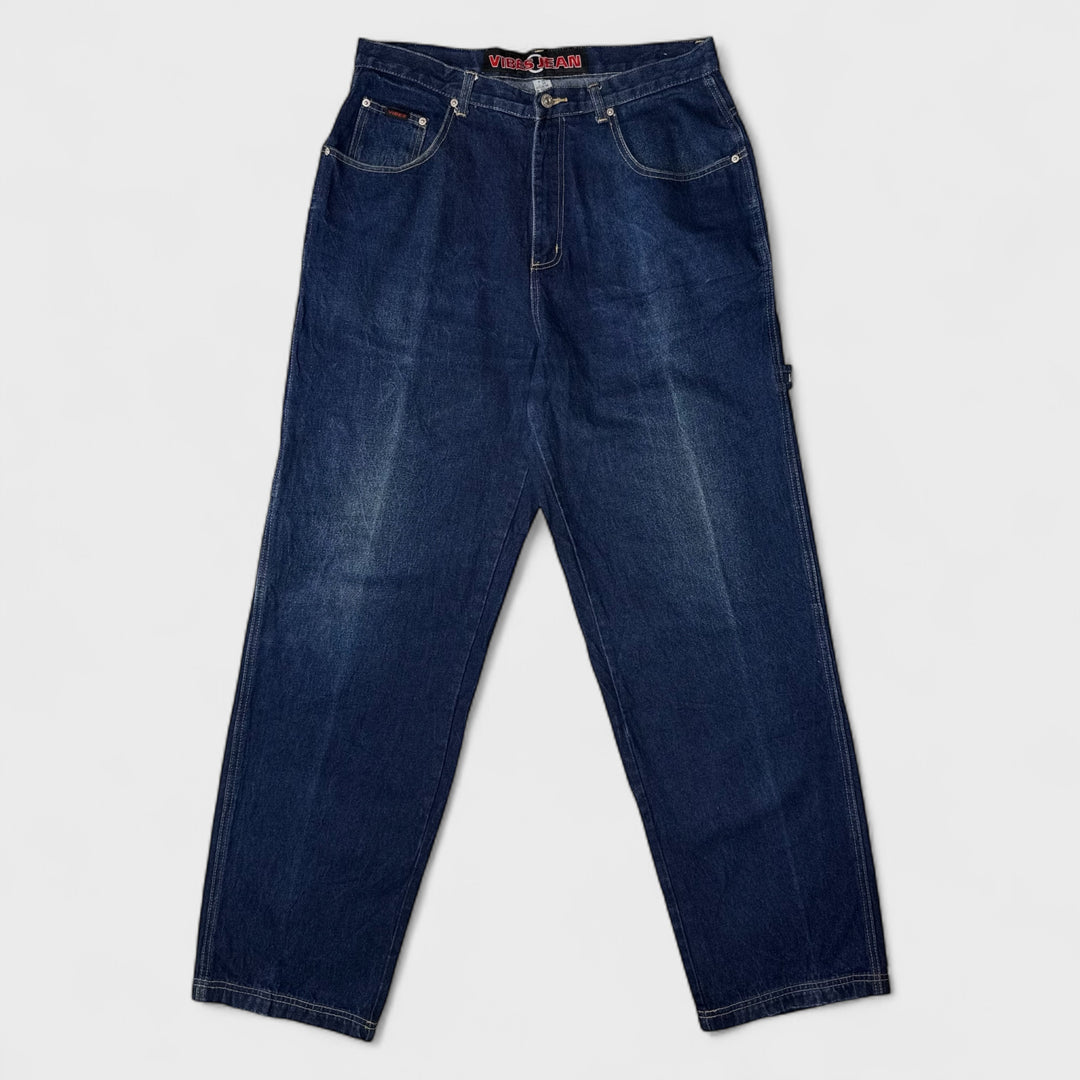 Vibes 90s Baggy Jeans dk blue W36 x L34 - Shop-Tetuan