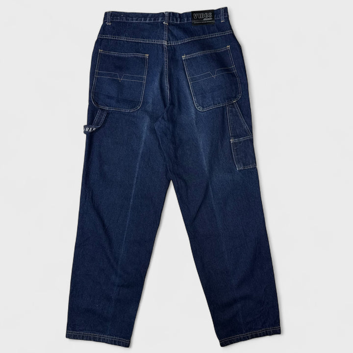 Vibes 90s Baggy Jeans dk blue W36 x L34 - Shop-Tetuan