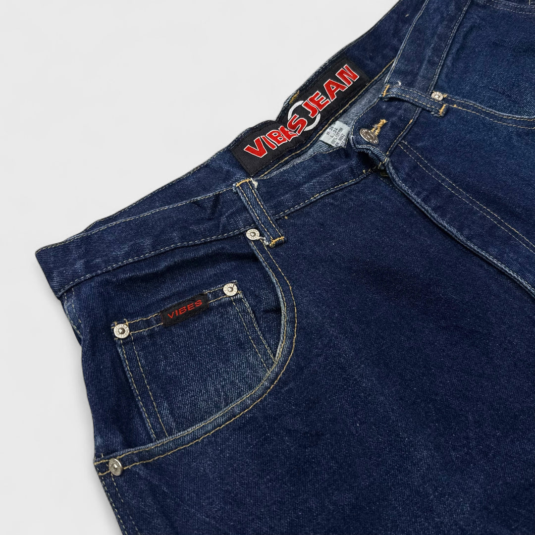 Vibes 90s Baggy Jeans dk blue W36 x L34 - Shop-Tetuan