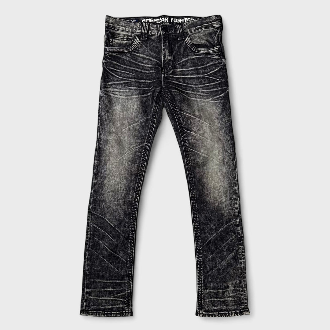 American Fighter Legend Slim Straight jeans black 31 - Shop-Tetuan