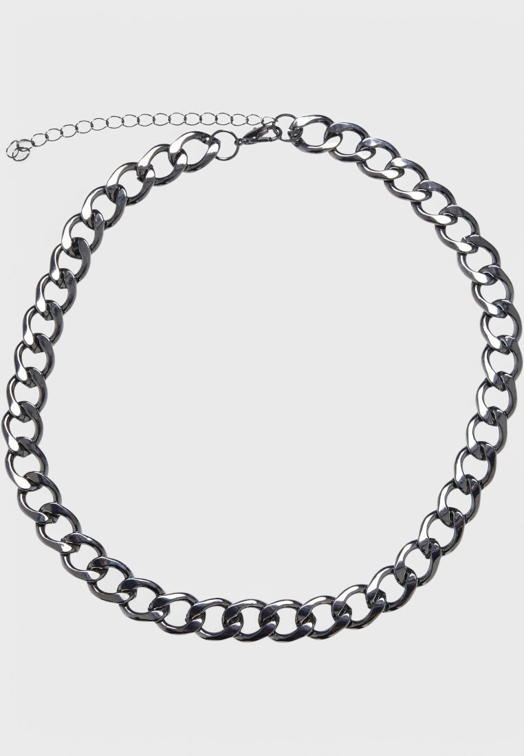 Urban Classics Big Chain Necklace gunmetal - Shop-Tetuan