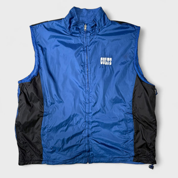 G-III Apparel Group NFL Reversible Indianapolis Colts Vest royal blue XL - Shop-Tetuan